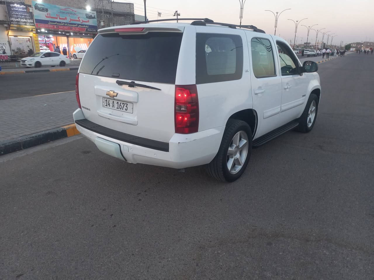 سلام عليكم تاهو البيع ولمراوس 2007 LTZ فيايبي السياره ما متعوبه سنويه 2030 تحويل مباشر كفاله عامه كير محرك سياره مال جناي صبغ حزام كفاله من الضربه العنوان البصره ***********
