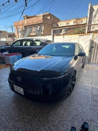 للبيع هوندا اكورد 2024 حادثه باب خلفي طخه بسيطه وع حطته الباب + جاملغ ...