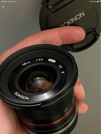 عدسة واسعة • سوني E-mount • لكروب سنسور