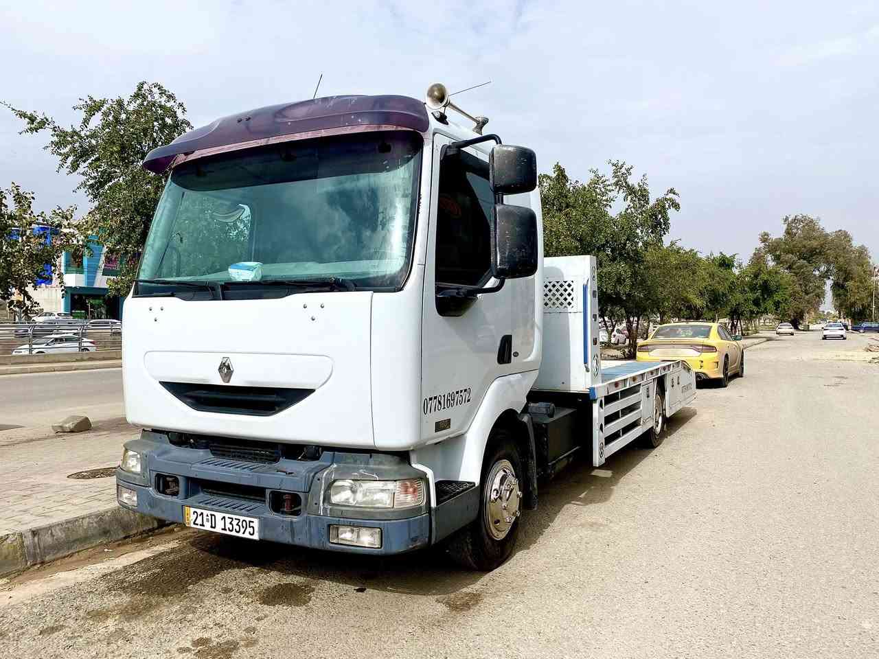 كرين سطحي  
رينو فلات كير محرك افيكو 112   
6 سلندر   /    پام و نوزل   
 موديل 2004 
كير محرك شرط بدون صرف او بخار   
سنويه باسمي شرط التحويل   
هزه وبراد جديد 
سعر 140 
للبيع او المراوسه 
للاستفسار  / ***********
مكان سياره كركوك
