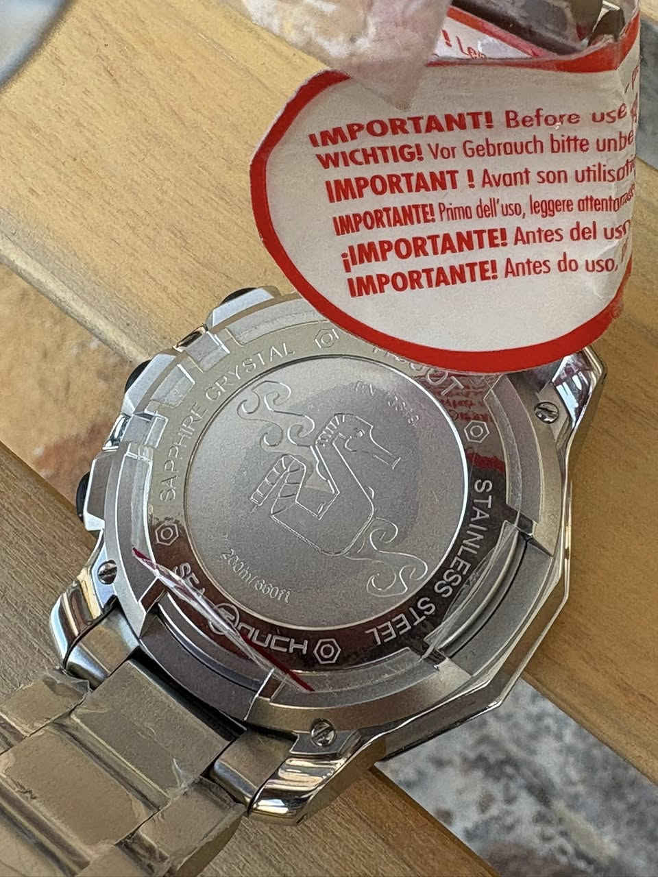 Tissot sea touch
كرونوغراف، تاريخ، تقويم دائم، إنذار
قطر 44
الأيدي المضيئة، المؤشرات المضيئة
جديدة غير مستخدم


**إذا كنت صاحب هذا الإعلان وتريد حذفه لأي سبب، رجاءا أرسل رسالة إلى الدعم الفني**