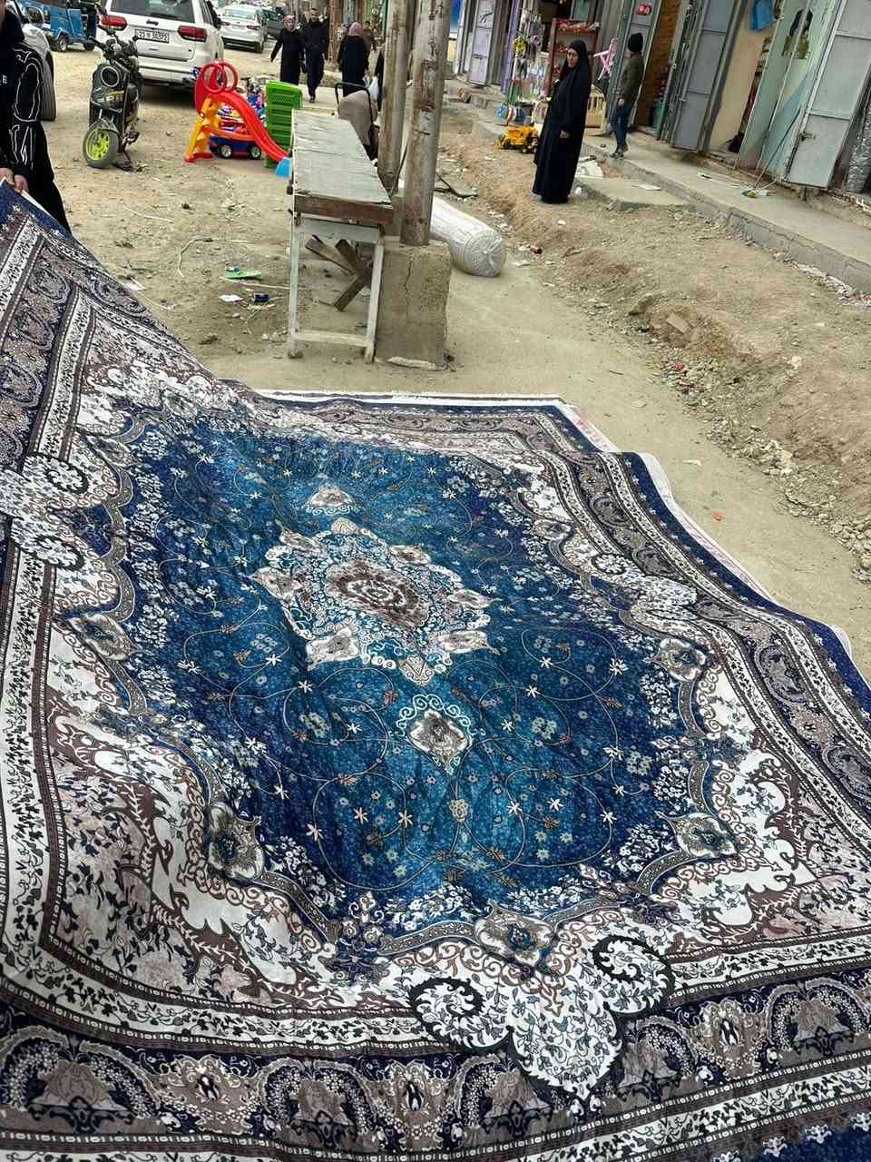 كلاودي قياس 3*4
 وقياس 3*5 
 نقشات زوليه
العنوان الانبار هيت شارع الجري مجاور مرطبات
للاستفسار مراسله الصفحه او الاتصال بالرقم *********** يوجد توصيل جميع محافظات العراق
