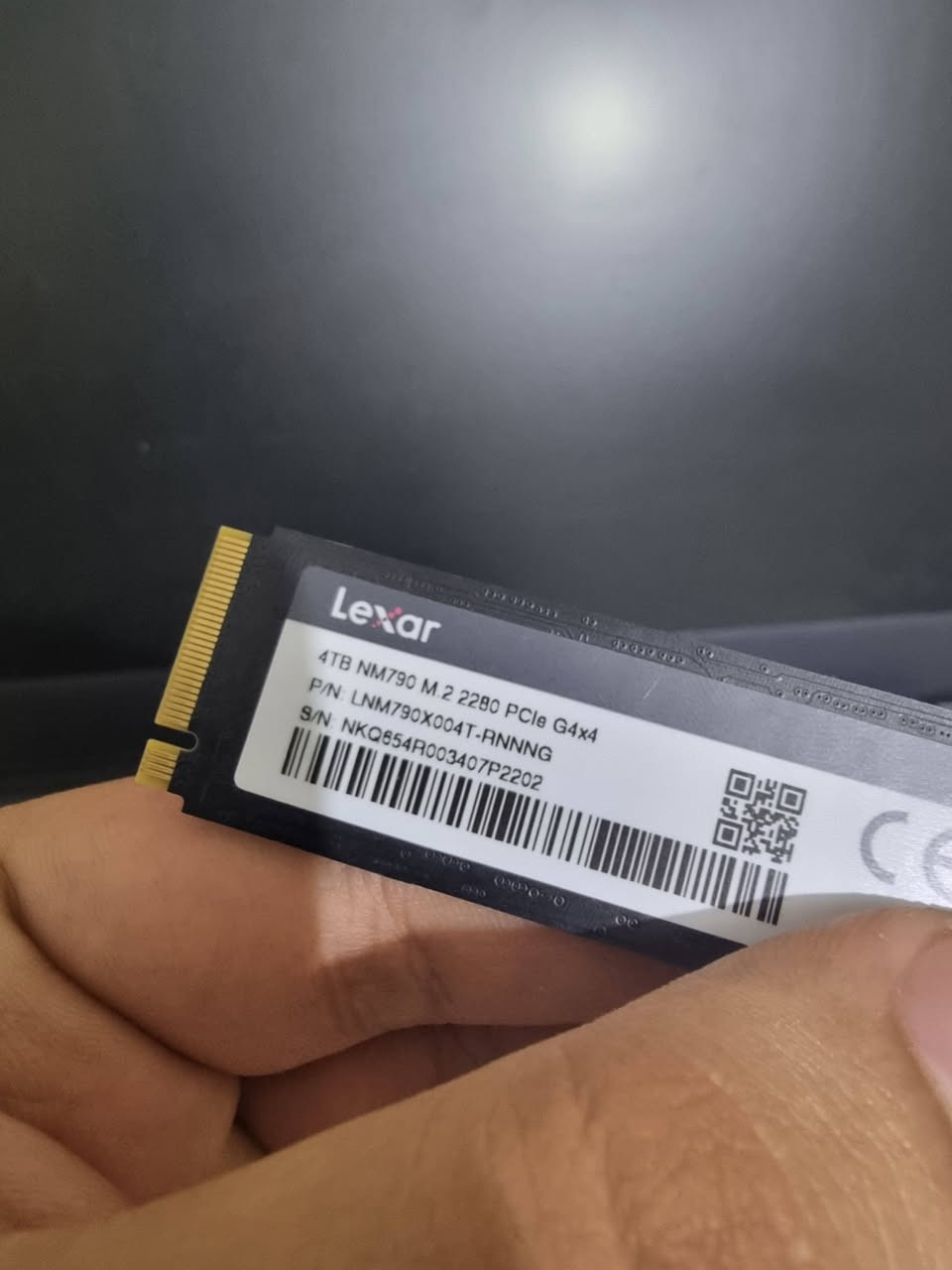 سلام عليكم LEXAR NM790 4TB
صورة إثبات برنامج crystel disk info مرفقة بالمنشور

اخوان الهارد أصلي مو أمزون وتفاصيله كاملة عندي على الخاص 
توصيل ماعندي المعاملة تكون وجه لوجه 
مكاني كربلاء


**إذا كنت صاحب هذا الإعلان وتريد حذفه لأي سبب، رجاءا أرسل رسالة إلى الدعم الفني**
