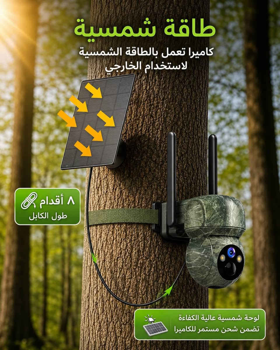 🌾📷 كاميرا مراقبة 4G تعمل بشريحة سيم – الحل الأمثل للمزارع والبساتين 📷🌾

تعبت من السرقة أو عدم متابعة المزرعة؟
هاي الكاميرا راح تريحك 👌

لون شجري مموّه 🌿
يندمج مع الأشجار والطبيعة بسهولة
حتى تبقى الكاميرا مخفية وتعطي مراقبة ذكية بدون ما تلفت الانتباه 👌

✅ تشتغل بشريحة سيم كارت 4G:
ما تحتاج واي فاي ❌
تشتغل بأي مكان بيه تغطية شبكة 📶

☀️ بطارية + طاقة شمسية: 
تنشحن بنفسها وما تحتاج كهرباء نهائياً 
مناسبة للأماكن البعيدة 🌳

🎥 تصوير واضح نهار وليل: 
رؤية ليلية ملونة قوية 🌙
تراقب كل شي حتى بالظلام

🔄 تدوير 360 درجة: 
تتحكم بالكاميرا من الموبايل
تشوف كل زوايا الأرض أو البستان

🚨 تنبيه عند الحركة: 
إنذار حركة يوصل إلك على الموبايل فوراً
أول ما يصير تحرك توصلك رسالة تبقى مطمئن وانت بعيد 📱

💧 مقاومة للمطر والغبار تتحمل الظروف: 
مصممة للاستخدام الخارجي IP66 ☑️
حر☀️ – مطر🌧️ – غبار🌪️
مصممة للحقول والمزارع 🌧️🌞

👨‍🌾 مثالية لـ: ( المزارع • البساتين • الحقول • الحظائر • الأراضي البعيدة • الحلال • الدواجن والاغنام )

📦 سهولة تركيب – بدون تمديدات
ركّبها وخليها تشتغل فوراً ✔️
_____________

الـسـعـر عـرض 60,000 الــف ديـنـار عـراقـي ✅
  
📩 راسلنا الآن والكمية محدودة. 
🔥 الأمان صار أسهل وأذكى واكثر آمان
🔥 راقب أرضك من أي مكان بالعراق


**إذا كنت صاحب هذا الإعلان وتريد حذفه لأي سبب، رجاءا أرسل رسالة إلى الدعم الفني**