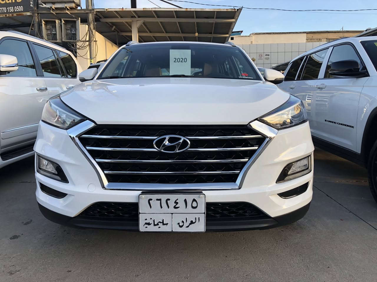 سلام عليكم عندي هيونداي توسان للبيع موديل ٢٠٢٠ خليجي مواصفات جديدة جدا محرك 2000 /دوش  ماشي عداد ١٣٩٠٠٠ الف كيلومتر سعر ١٩٥$ قابل للتفاوض العنوان السليمانية استفسار عن ***********
