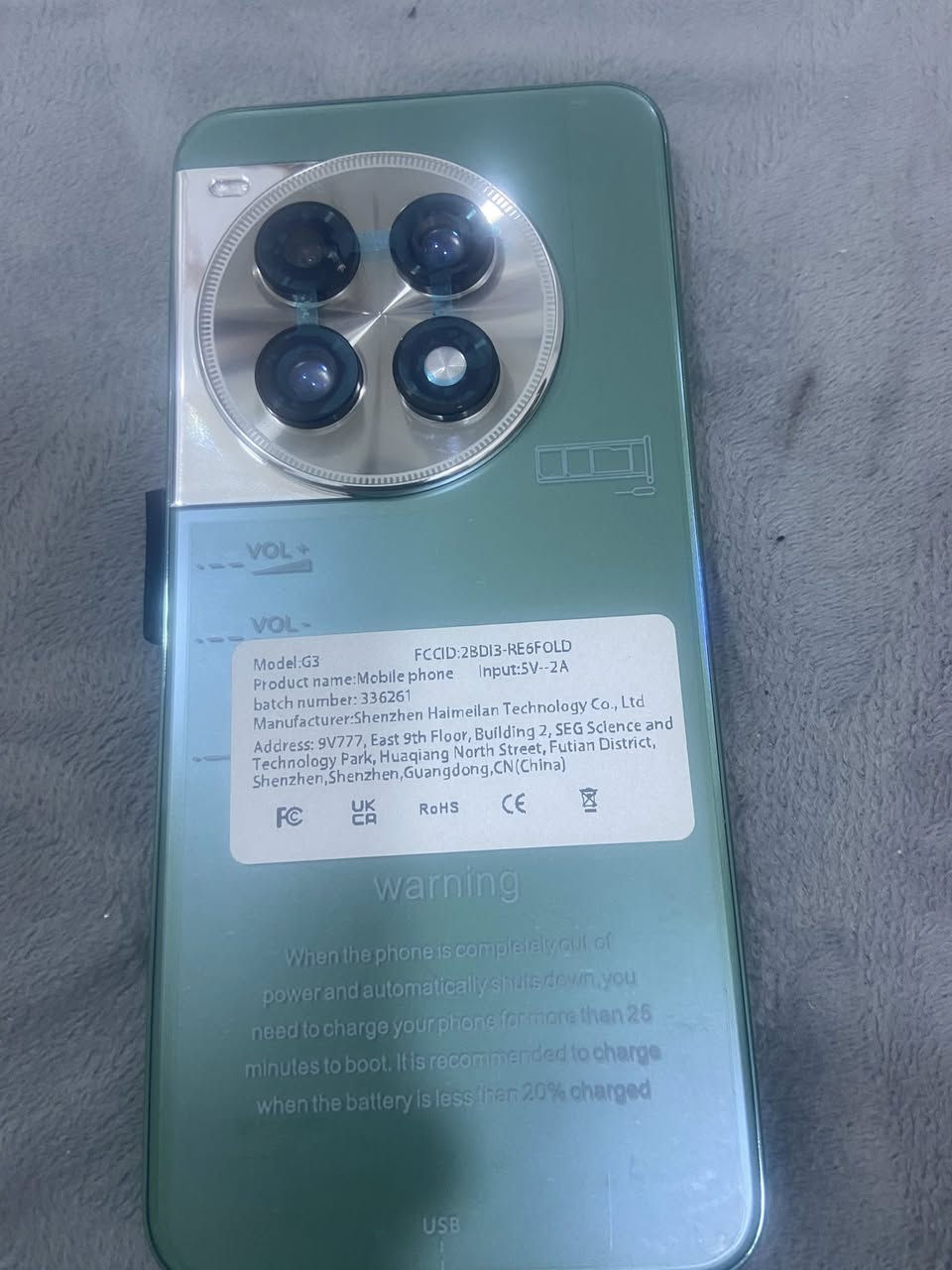 السلام عليكم والرحمه  عيدكم مبارك تلفونات عدد اثنان جديد غير مستخدم بدون ملحقات الذاكره  ١٦ كيكا سعر القطعتين ٦٠ على اول تم. السعر ثابت  واعتماد اسيا ٥ يلا اطلعهم


**إذا كنت صاحب هذا الإعلان وتريد حذفه لأي سبب، رجاءا أرسل رسالة إلى الدعم الفني**