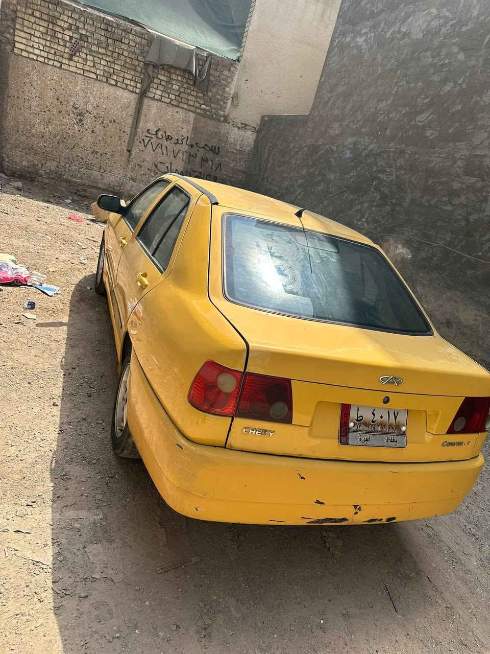 شيري كوين موديل 2009
محرك كايم سيارة متروكة من 6 اشهر 

سيارة بأسمي سنوية ساقطة مشروع موازي 

مصفرة هيئة سيارة كلشي بيها ع البلاد تبريد شغال 

ابيع كوم حديد 

السعر 13 ورقة 

عنوان بغداد حي الجهاد 

***********
