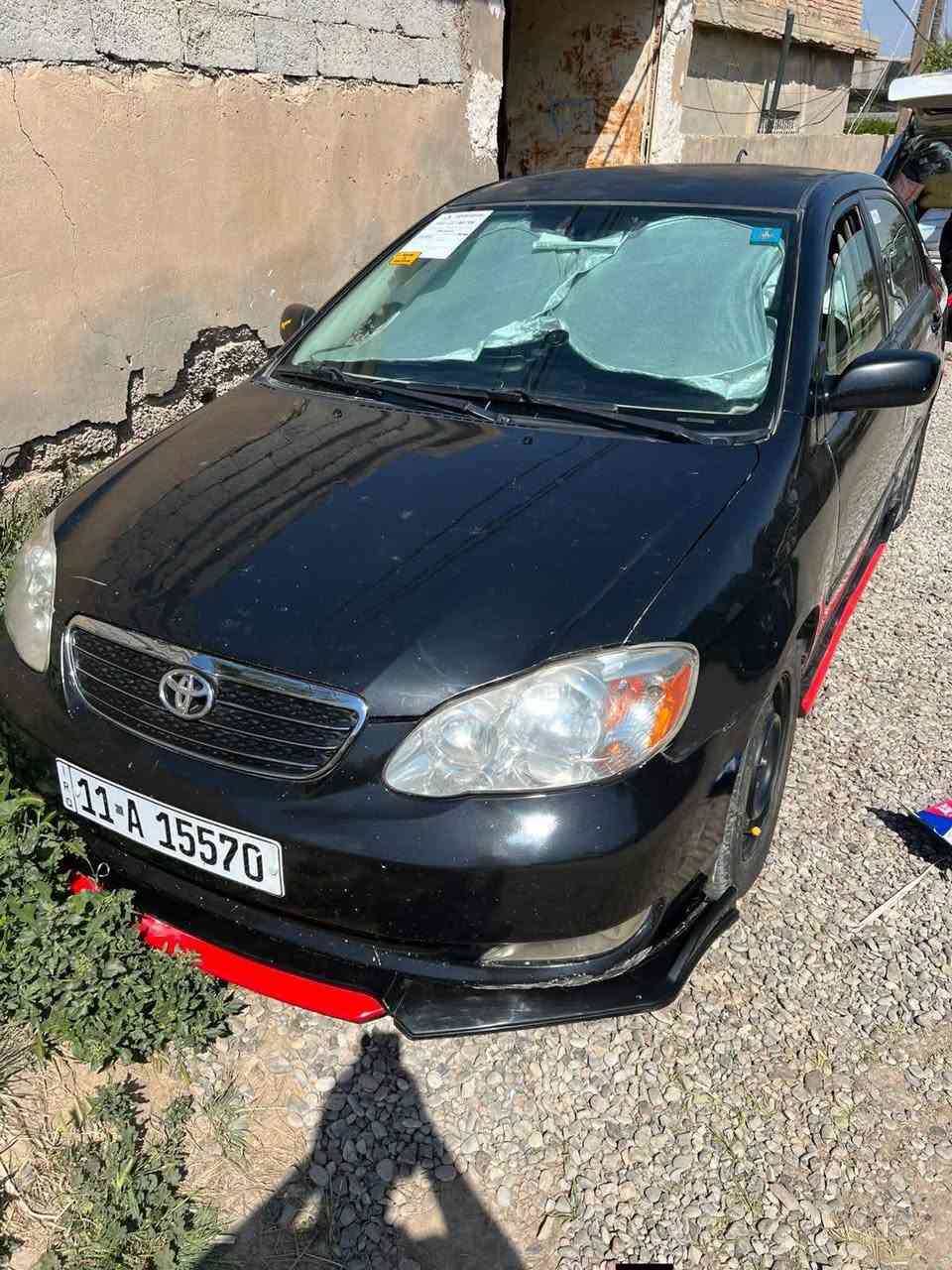 السلام عليكم
كورلا ٢٠٠٨ كير ومكينه كفاله رقم بغداد بسمي سنوية لل٣٠  ضررها جاملغ وبيها كلير حزام  تدفئه تبريد خير من الله   سعرها ٧٧ وبي مجال  
للاستفسار ***********
