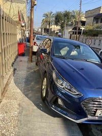 سوناتا ٢٠١٨ وارد امريكي   حادثها صندوك  و هنا صار بيها حادث بالجاملغ ا...