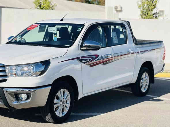 للبيع تويتاهايلوكس موديل2022 كير اتماتك رةقمةسليمانية بشرط طحويل كفالة عام ماشي 90سيارة جديدة سعرة 275$مكان كلار***********
