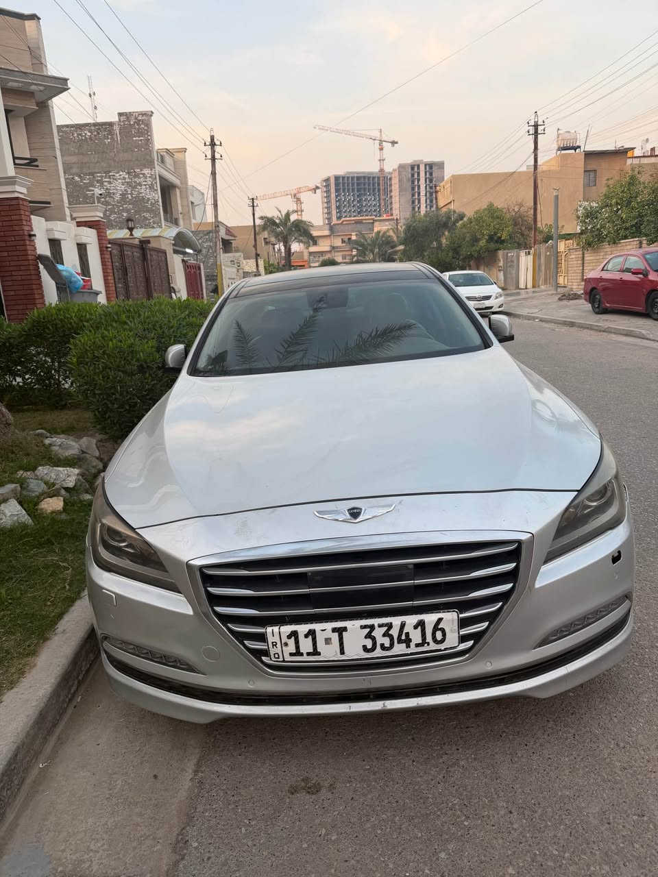 السلام عليكم جينيس رويل ٢٠١٥ فول موصفات وارد امريكي ضرر كلش خفيف وهنا نطخت هم طخه بسيطه
 2015 رويال
محرك 3800 6 سلندر
بانوراما
شعار جنسيز ترحيب
ماشيه99500 ميل
4 ويل
السعر ٢١ مليون دينار عراقي 
الاعظميه 
حي العدل 
***********
*********** بغداد, العراق
