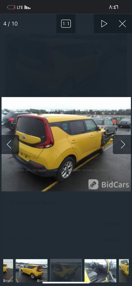 سلام عليكم كيا صول موديل 20رقم اربيل دولي بسمي سياره جاهزه مابيها كل نقص سعر 133ورقه مكانها بغداد 

0 780 517 3674‬
