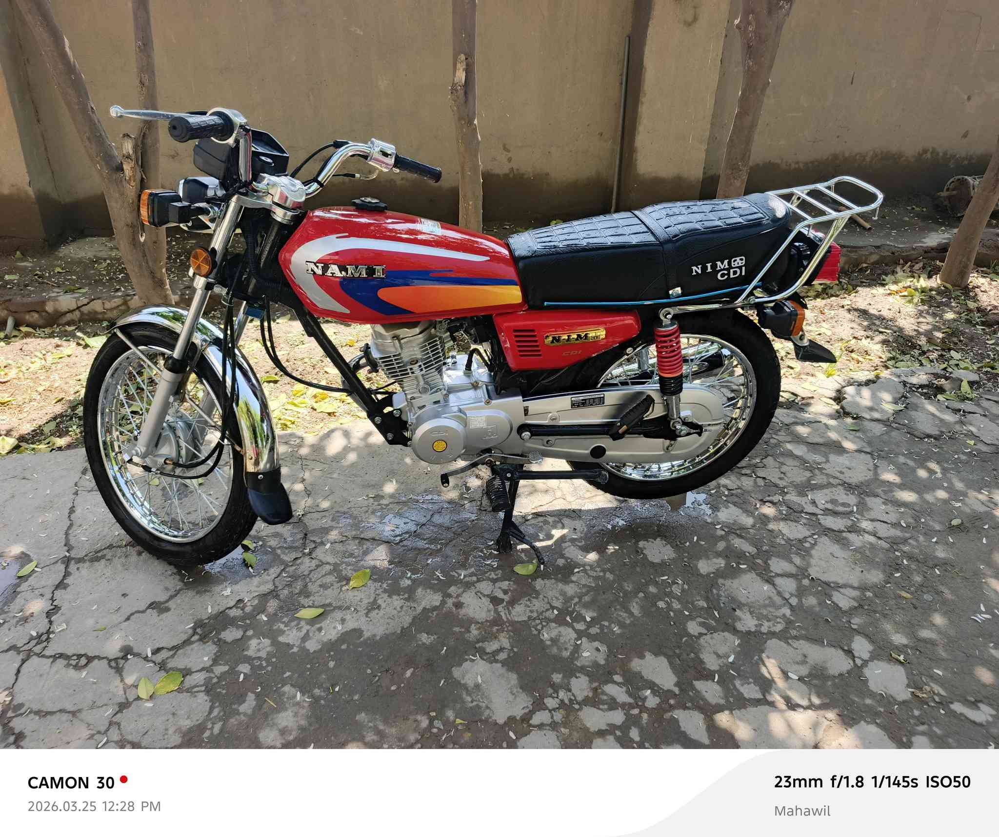 سلام عليكم حبايب دراجة نامة موديل 2027 كفالة عامة دراجة مال جناي كاملة ع 24 حباية اوراق كاملة علمن صارلهة شهر من طالعة من الوكيل السعر 700 وبيهة مجال قليل المكان بابل قرب سيطرت الاثار مقابيل كوين بارك الرقم ***********
