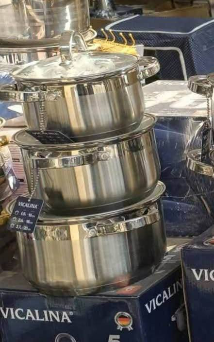 سيت جدر ستل ستيل ثقيل 5طبقات مختوم 18/10ق20،18،16 السعر37


**إذا كنت صاحب هذا الإعلان وتريد حذفه لأي سبب، رجاءا أرسل رسالة إلى الدعم الفني**