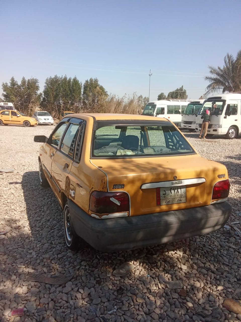 سايبه البيع موديل 2010 كير مكينه  
حداديه تخم تاير كله جديد سيارة كفاله عامه من كلشي مصفرة هيئه وغرمات مشروع وطني تحويل مباشر رقم بغداد عنواني كوت مركز مدينه السعر 20 وبيه مجال  ,
***********
