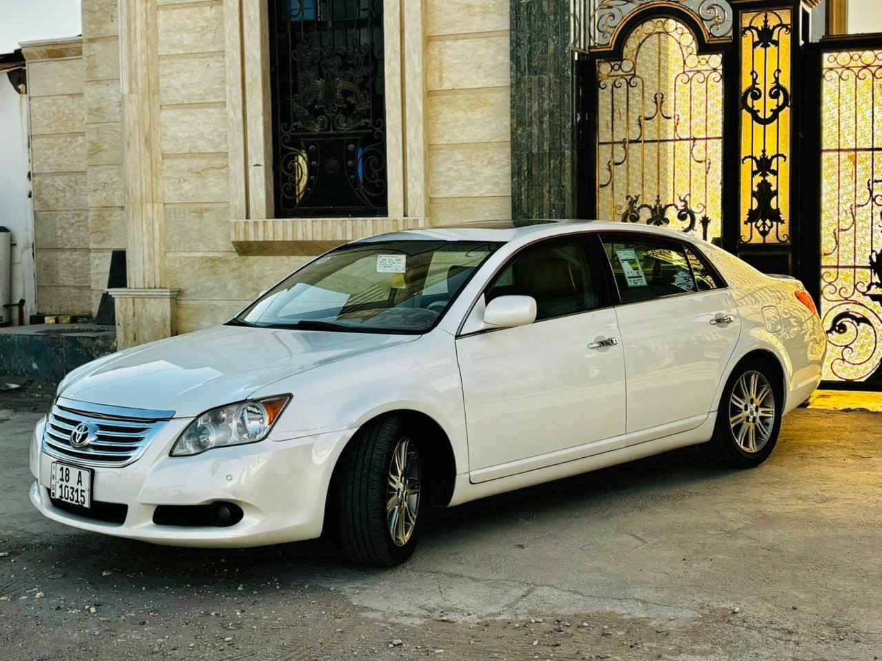 تيوتا افلون موديل 2008
رقم بابل النموذجي 
للبيع او المروس معشوقه العراقين 

 الجديد بسمي سنويه جديده هزه جديده التحويل بجمع مدريات مرور العراق
عداد كيلو متر 141
مكفول من الصبغ والضربة والفتح والتبديل حتى الدعميات كفاله عامه 
سبير وعدت وجك الشركه بيه مع بصمه احتياط غير مستخدمه مع كتلوكات الشركه 
السياره فتة لمتد وارد بريم
خمس بصمات فتحه حساس امامي وخلفي دخول ذكي كشنات جلد وكشن كهرباء السائق والراكب اي بي اس 
دخل صاج والخ والمتد معروف يجي اعلى المواصفات 

كير محرك حداديه كهربايات تبريد وتدفه شرط الكفاله وعلى وضع الشركه داخل وخارج 
دشبول لوك تبريد ثلج وتبريد الافلون معروف السياره كلشي بيه شغال وعلى وضع الشركه داخل وخارج 
السياره استخدام واحد من الشركه واستخدام جدا نضيف 
مكان السياره بالحله

رقم صاحب سيارة ***********
