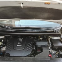 كيا سيدونا وارد امريكي حادثها موضح بالصور  موديل ٢٠١٦ بيبان وجنطه ميكا...