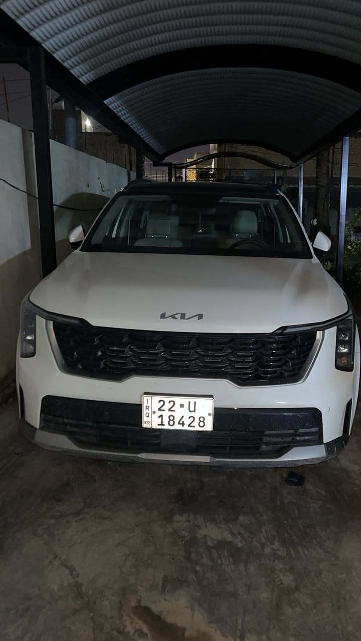 للبيع سورنتو 2025 رقم أربيل فول كفاله 6 سلندر ماشية ٣٠ ألف بوضع الزيرو أم الضمان شركة أكدال دبل كأمره خلفيه داتشو ويل 20 دوس اصل بانوراما وبعد هواي مواصفات مكان بغداد السعر٣٠٥وبيها مجال بسيط جدا للأتصال ***********.   ومغلفه بل كامل
