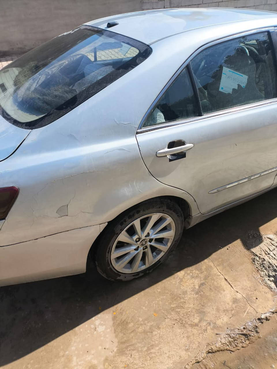 السلام عليكم
للبيع 

كامري خليجي2007 محرك 2400 
مواصفات GLX 
فتحة سقف 
تحكم ستيرن شاشة وكامرة
  كشن كهرباء 
تبريد قطعتين كير ومحرك بالشرط وصدر زين 70 بالمية 

السيارة بدون نواقص خير من الله 
وبالعافية على الياخذها 
 السونار مرفوق ويا الصور بدون اي نقص
رقم سليمانية الدولي سنوية كله جديد الى2028
شرط التحويل والوكاله السيارة باسمي  سعرها مناسب(95)
العنوان / كركوك 
*********** خابر وتدلل
