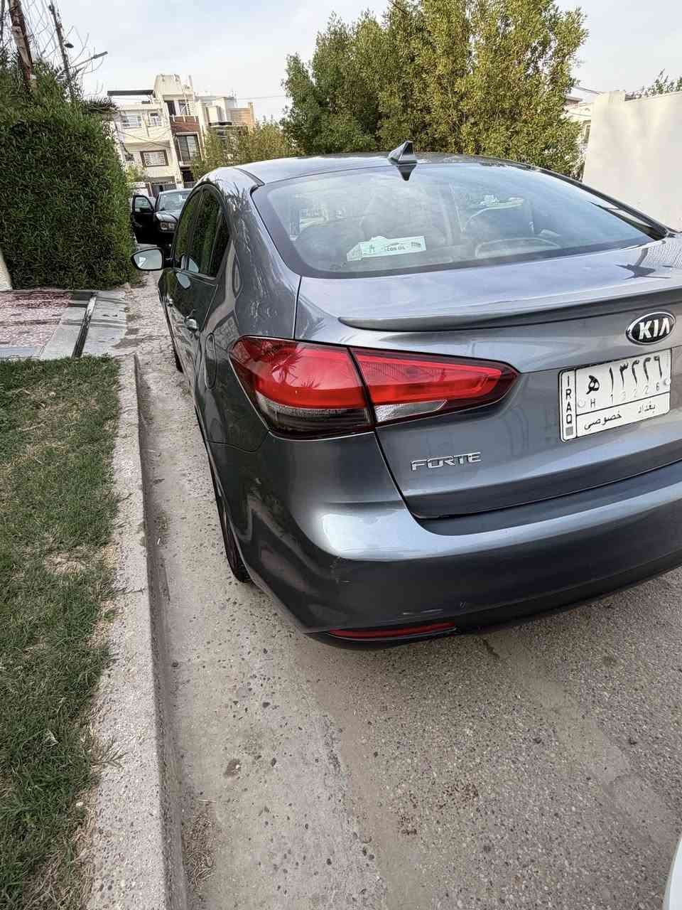 كيا فورتي 2018 للبيع او مراوس حسب القناعه حادثها جاملغ بارد وواحد صبغ مع البونيد ماشيه 118 ميل مواصفات عادية السعر 118 ومجال بسيط للاتصال ***********
