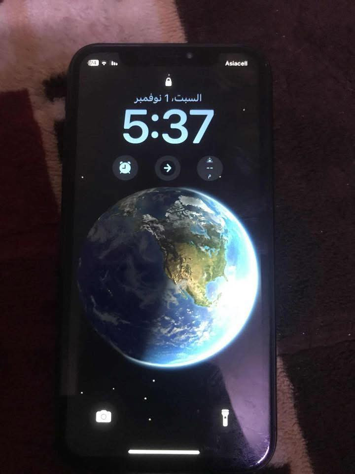 سلام عليكم جهاز اكس آر للبيع ذاكره 128بطاريه 75 رقم *********** مكاني مدينه الصدر
