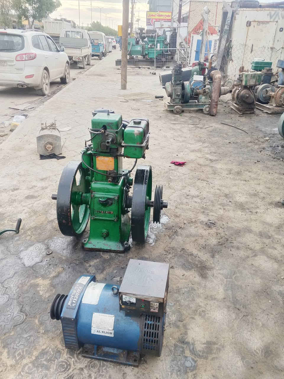 سلام عليكم لستر 8ح مامفتوح اخو جديد مع راس توليد 7/5كيفي 34امبير شرط نحاس مكان بابل الشوملي السعر 850وبيه مجال ***********او***********
