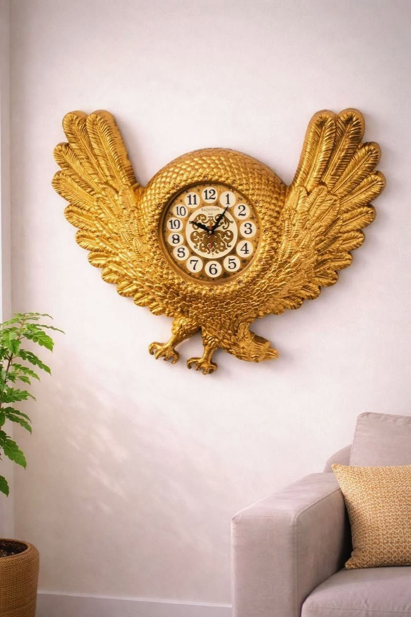 ساعة جدارية فخمة بشكل نسر ملكي
تصميم مميز يضيف هيبة وأناقة لأي صالة أو مكتب
✔️ خامة متينة وجودة عالية
✔️ شكل مميز ولا أروع
✔️ مناسبة للبيوت الراقية والمجالس

توصيل جميع المحافظات


**إذا كنت صاحب هذا الإعلان وتريد حذفه لأي سبب، رجاءا أرسل رسالة إلى الدعم الفني**