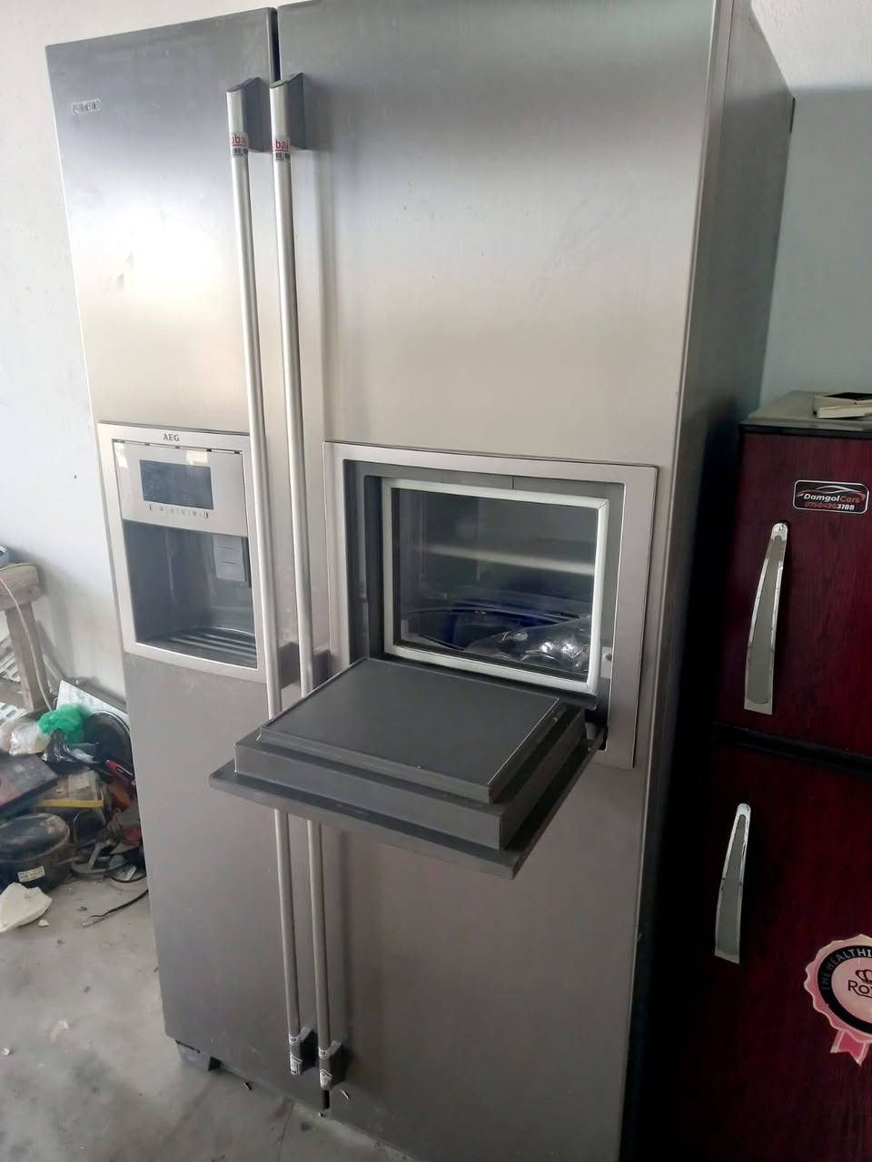 ثلاجة للبيع بخاخ شحن شركة شرط اسبوع سعر 550 بي مجال شي بسيط *********** بي واتساب
