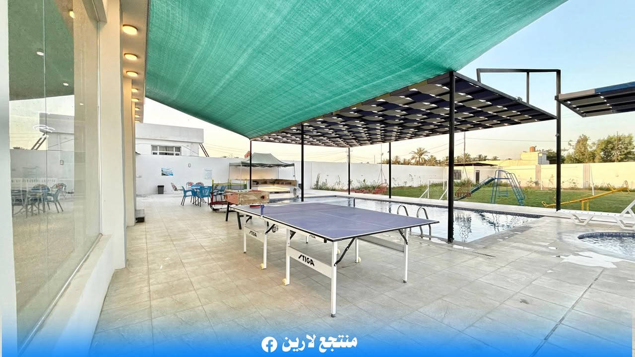 المنتجع موثق في تطبيق  اجرلي
💌منتجع لارين الترفيهي💌
 
💌مساحة المزرعة 2500م مع بستان👀

🇹🇷مسابح عدد2  للكبار والصغار 👶🏻👶🏻
منضده /فيشه/ملعب كرة قدم وطائرة

🇹🇷حديقه كبيره وصغيره  🌷🌷

🇹🇷جلسه عربيه فاخره🙈🙈

🇹🇷جلسات في الحديقة

🇹🇷شوايات 🐟🐓🍖

🇹🇷صحيات خارجيه

🇹🇷مطبخ داخلي وخارجي بالكامل 🤤

🇹🇷صاله كبيره ومجهزه بالكامل ومكيفة  

🇹🇷غرفتين نوم 👋

🇹🇷كهرباء٢٤ساعه 

🇹🇷كراج كبير للسيارات 🚙🚗

🇹🇷نضام الايجار شفتات او ٢٤ساعه ⏰

🇹🇷الشفتات شفت النهاري من ساعه 10صباحآ  الى الساعه 6 عصرآ الشفت الليلي من الساعة 8مساءآ الى الساعه ٨صباحآ  واليوم الكامل من الساعه 10 صباحآ  🇹🇷الى ثاني يوم الساعه8 صباحآ 

العنوان : صلاح الدين قضاء بلد

 للحجز و للاستفسار المراسله
*********** واتساب

*********** واتساب
