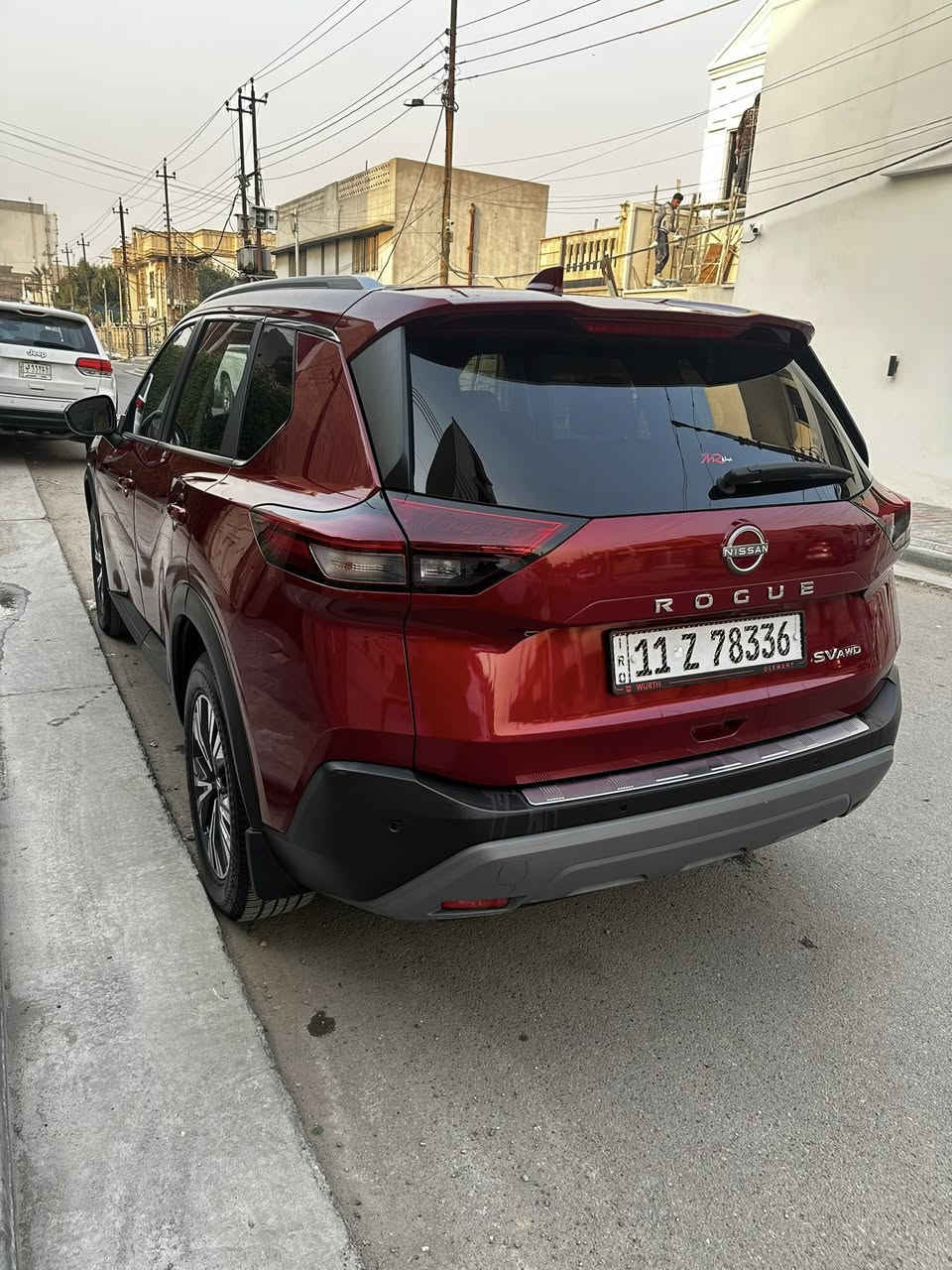 نيسان روج 2023  SV
السلام عليكم 
نيسان روج  2023 SV 
(((((بدون صبغ بدون دواخل ))))
لون ماروني مميز 
فول مواصفات 
بانوراما 
حساسات 
مانع تصادم امامي 
كامره خلفيه وشاشه جبيره
نقاط عمياء ورادارات جانبية 
داخل جلد 
مقاعد تدفئه وتبريد 
صندوق كهرباء 
تشغيل عن بعد 
ماشيه ٢٢ الف كيلو فقط
السياره حادثها جاملغ امامي 
ومبدل نفس اللون فقط
السعر : 175$ 
السياره جديده بمعنى الكلمه بحاله الوكالة 
للاستفسار :
 *********** 
 ***********
