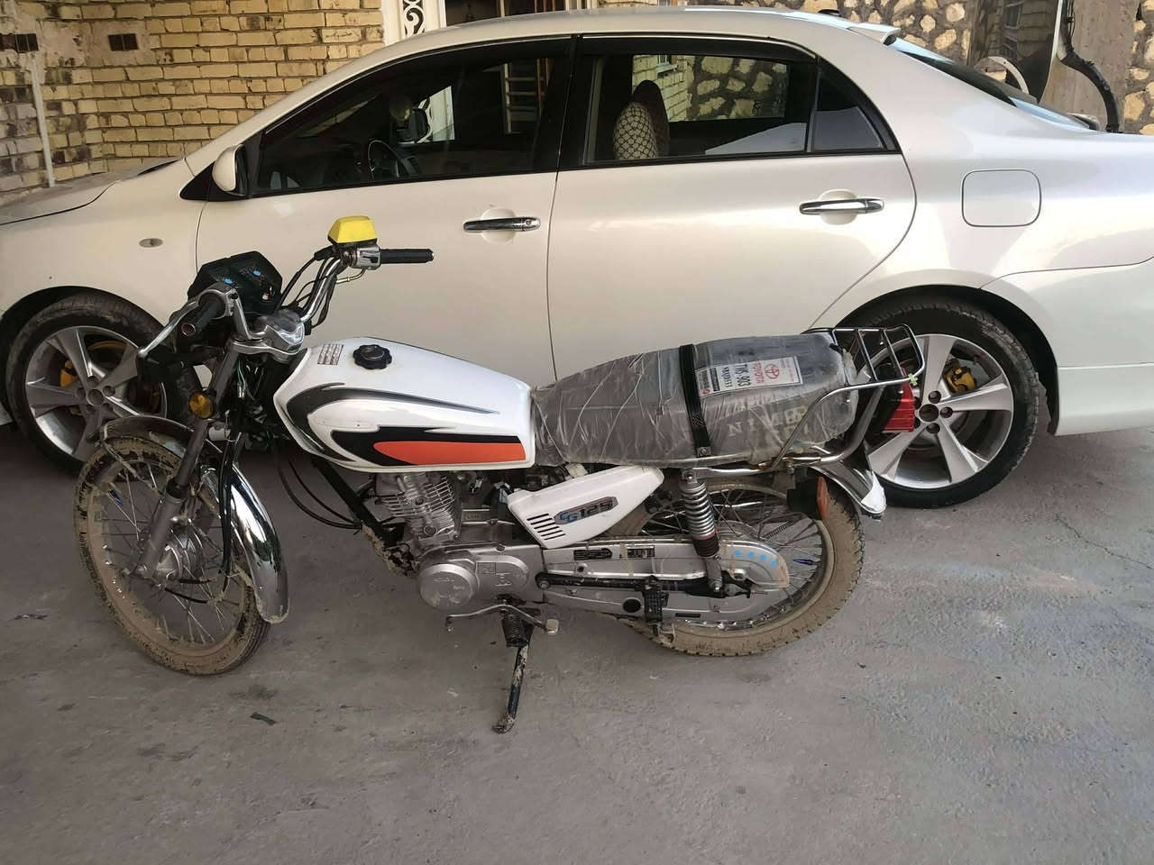 دراجه موديل 2023نامه اوراق سكنرعنوان قرب علويه شريفه السعر 475وبيه مجال***********
