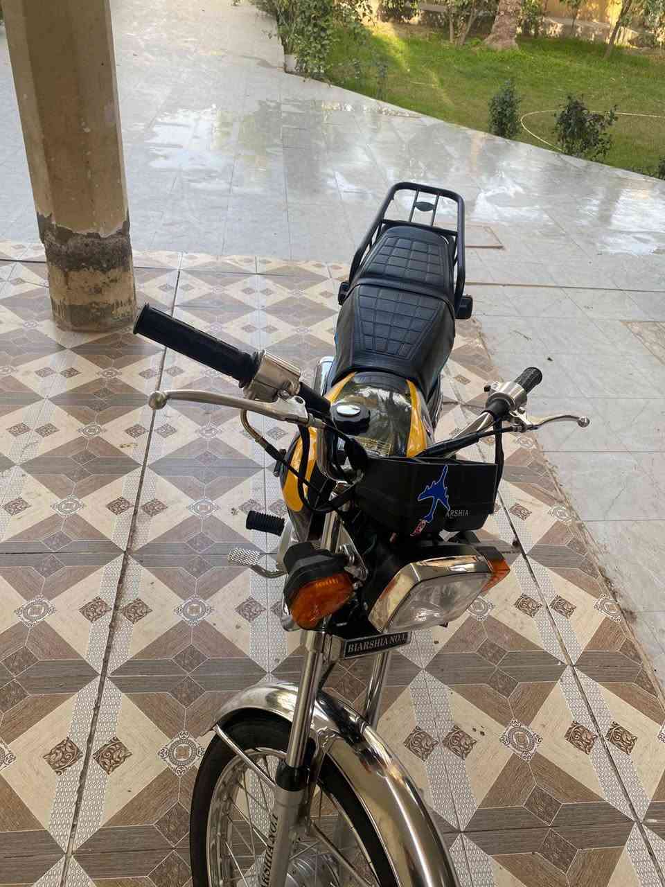 اسلام عليكم
دراجه نامه ارشا للبيع 
دراجه صالي شهرين من ماخذه دراجه نظيفه
موديل 2025
السعر خاص 
رقم ***********
