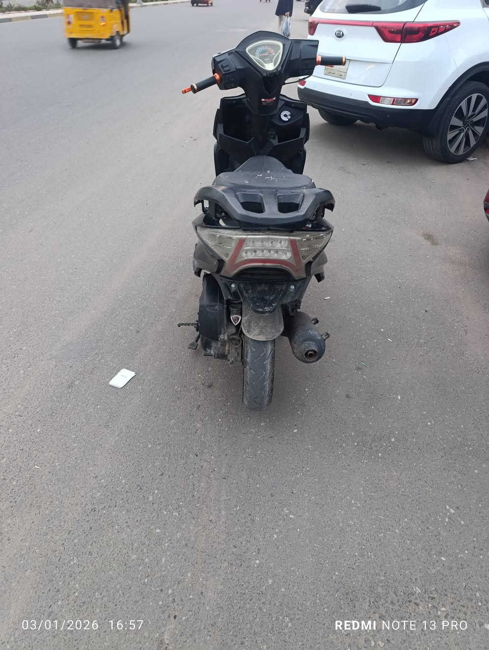 للبيع دراجه سكنس جابو صيني موديل 2025 
بعدهي على حاله اوكاله دراجه شغاله من الطول الطول
سعر 600 الف العنوان البصره دور صحه خلف ريان سنتر 
***********
