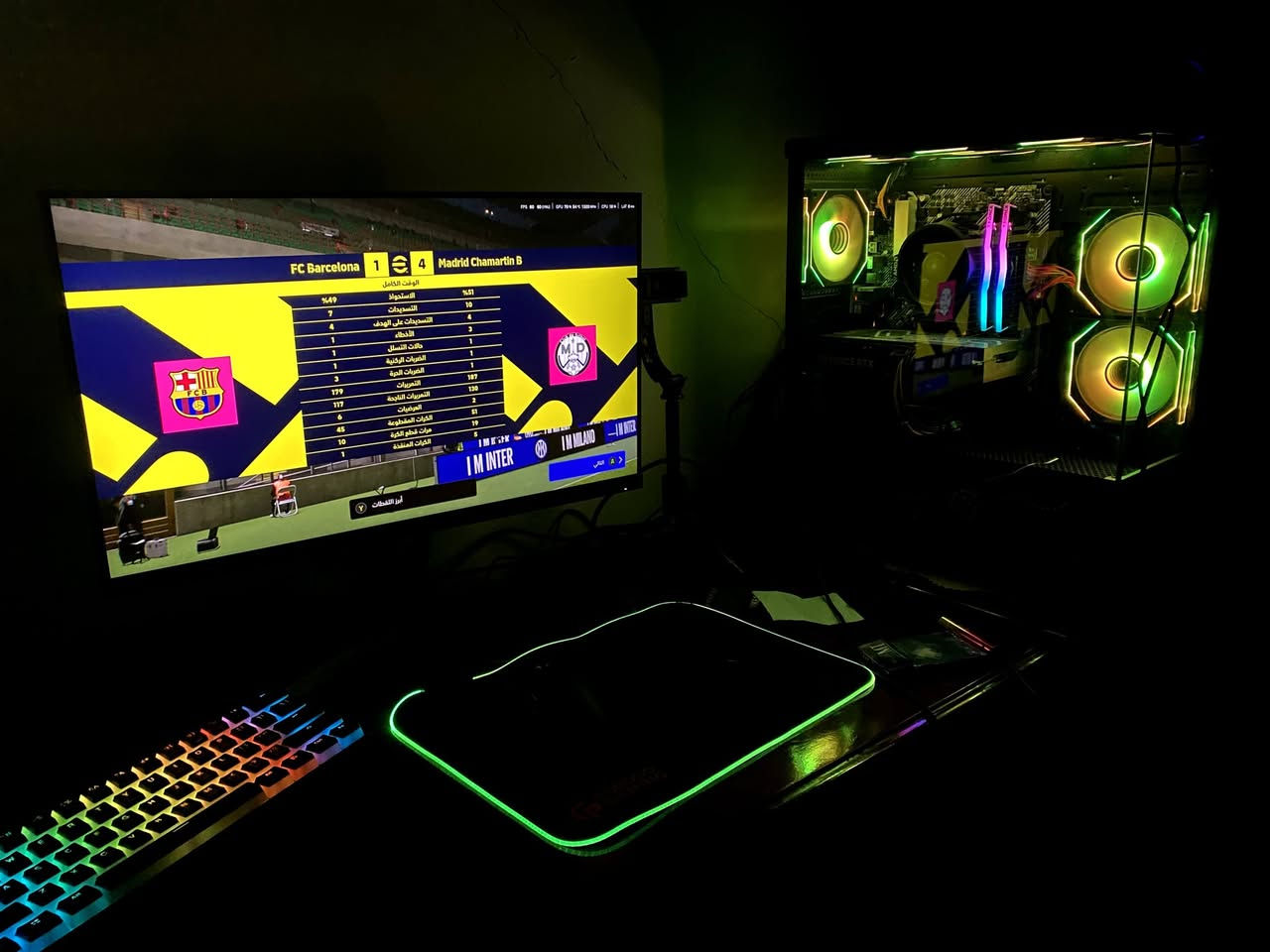 الكيس بمليون وميه بي مجال شي بسيط
الشاشه ب150
المكسر معه مايك وستاند مونو  150
الويب كام 25
سماعات 30
موس اتارك شارك R1  الف30
معه هديه كيبورد ميكانيكي فول ارجيبي الماركه KG
يوبي اسف 1kv 180 اخو الجديد


**إذا كنت صاحب هذا الإعلان وتريد حذفه لأي سبب، رجاءا أرسل رسالة إلى الدعم الفني**