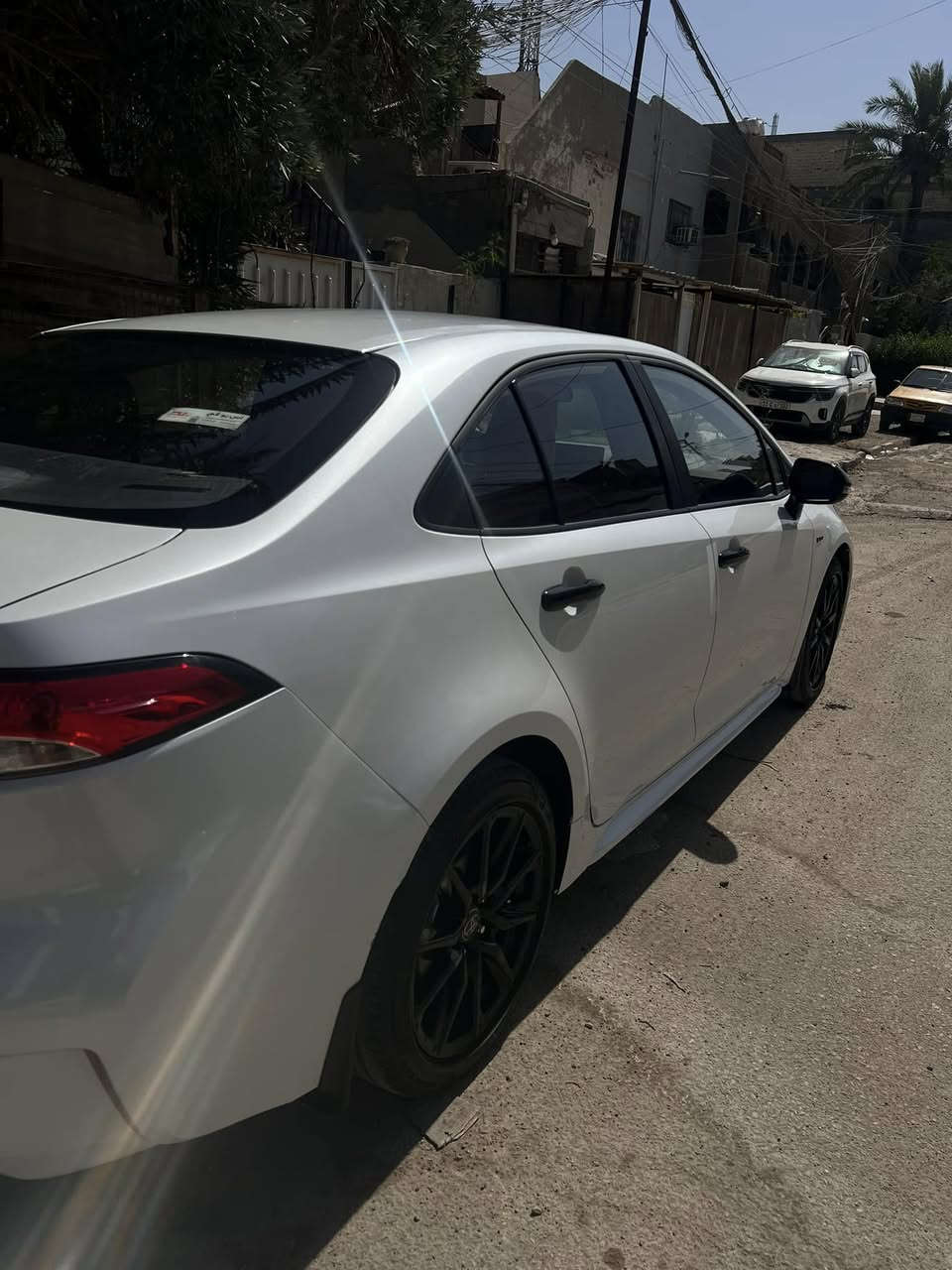 السلام عليكم 
للبيع كورلا s  بلاك اديشن اعلى فئه 
موديل ٢٠٢٥ 
سياره مكفولة كفاله عامة
رقم بغداد ماشيه 7 الف 
سياره جاهزه من كلشي 
موصفات 
بصمة
كشنات حلد 
كشن كهرباء 
درايف مود 
ايڤي مود 
تركشن 
سايد بريك بصمة 
ثلاث وضعيات للقياده 
شاشه دجتل
قطعتين تبريد
ويل بيانو اسود
للاستفسار 
***********

عنواني 
زيونة شارع ربيعي
