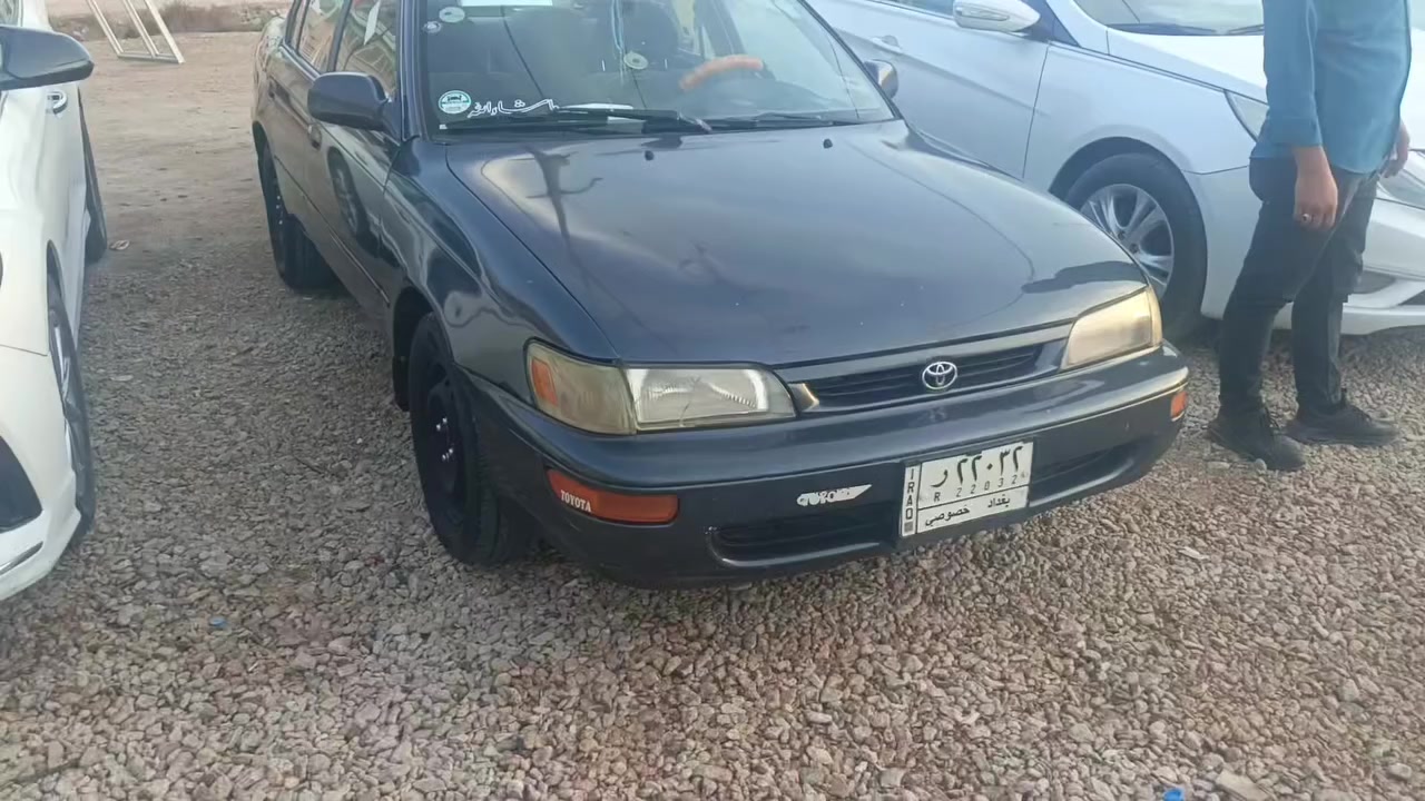 كورلا ٩٤ مصبوغه عام جماليه بدون حادث او معجون مابيه اي نقص  شغال تبريد ويه السويج السعر ٥٥ ورقه قفل الاستفسار مكتب النجم بابل المسيب ***********
