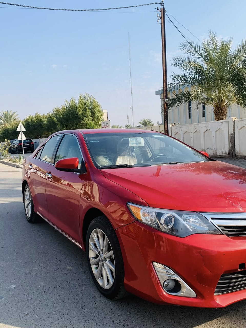 السلام عليكم
للبيع كامري 2012 امريكي 
4 سلندر 2500 
رقم سليمانيه الجديد ب اسمي 
سنويه وهزه جديده 
مواصفات se
شاشه جبيره
تحكمات ستيرن 
مقعد كهرباء 
مثبت سرعه 
داخل لونين

السياره خير من الله محرك كير  حداديه تخم تاير  تدفئه تبريد  مناقصها برغي  واحلا من الصور 
ضرر السياره 5 قطع بدون قطره داخل  شرط الفحص 
مكان السياره ((.بغداد حي الخضراء)) 
السعر(( 125)) وبيها مجال بسيط 
للاستفسار  ***********
