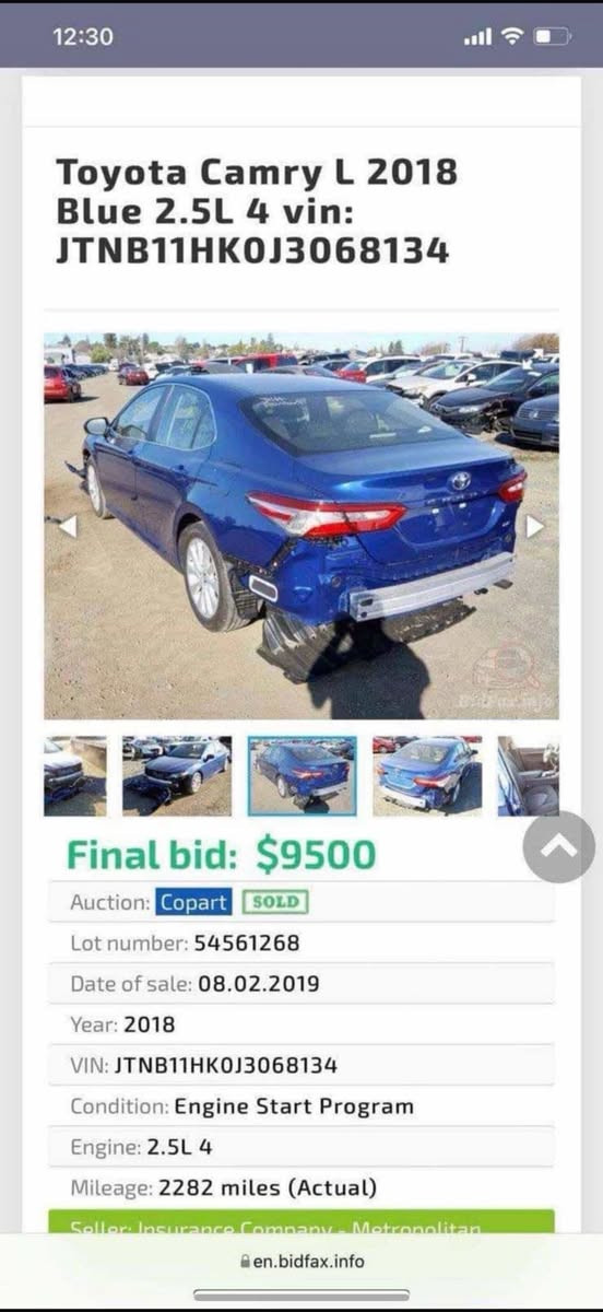 سلام عليكم 
كامري موديل ٢٠١٨
حادث فقط دعاميات الباقي كفاله
رقم اربيل بأسمي 
مكاني بغداد 
السعر ١٨٠ بيها مجال بسيط 
***********
