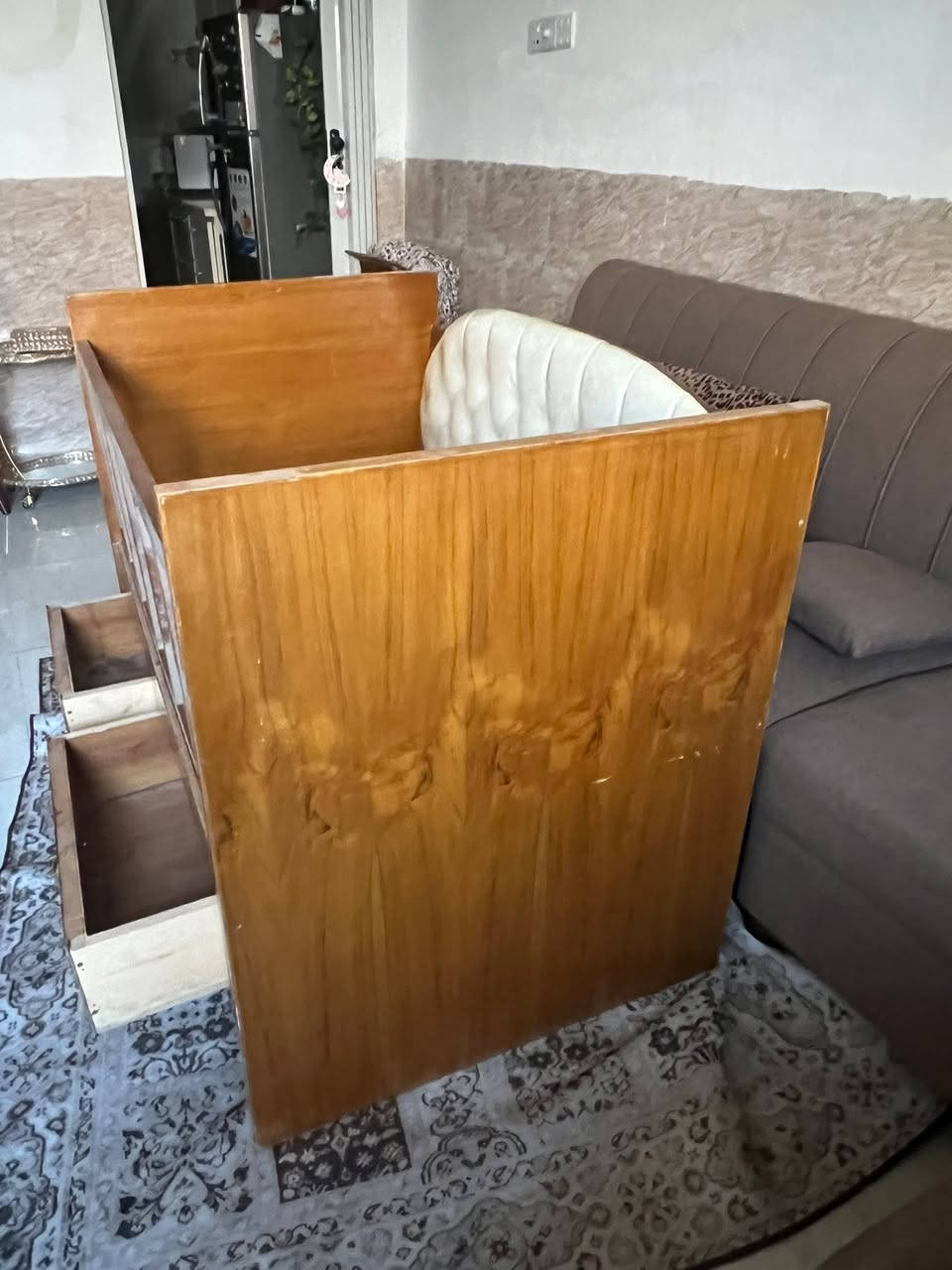 جربايه طفل قياسهه 120 طول وعرض 70 صاج شغل درجه اولى رايدهه ب120 الف استخدام كلش قليل وبيهه مجال مكانهه حي الرساله الاولى مقابل مدينه العاب السيديه ***********
