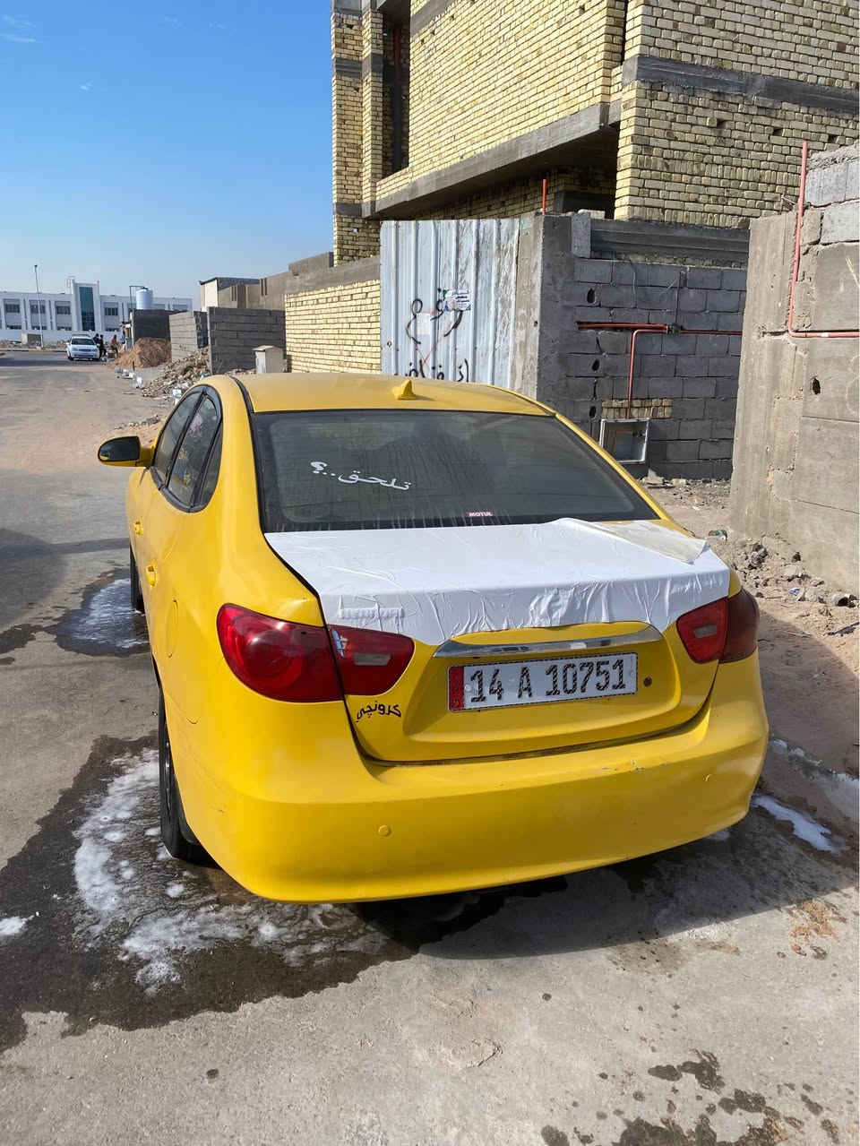 السلام عليكم النترا صابونه 2010 امريكي حادثها صندوك سياره بأسمي تبريد حداديه خلفيه 100‎%‎ الصدر الامامي 50‎%‎ السياره توها مصبوغه عوزها بوليش 
مكانها البصره المطيحه السعر 80$ وبيها مجال بسيط 
الرقم *********** البصرة, العراق
