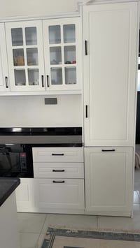 مطبخ قليل الاستعمال • عالي الجودة • فرن طباخ مايكروويف