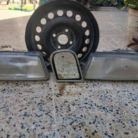 ويل ١٤ زوج لايتات ومرايه سايق(🚘فكترا) للبيع كلهن شلع ب50 للاستفسار 077...