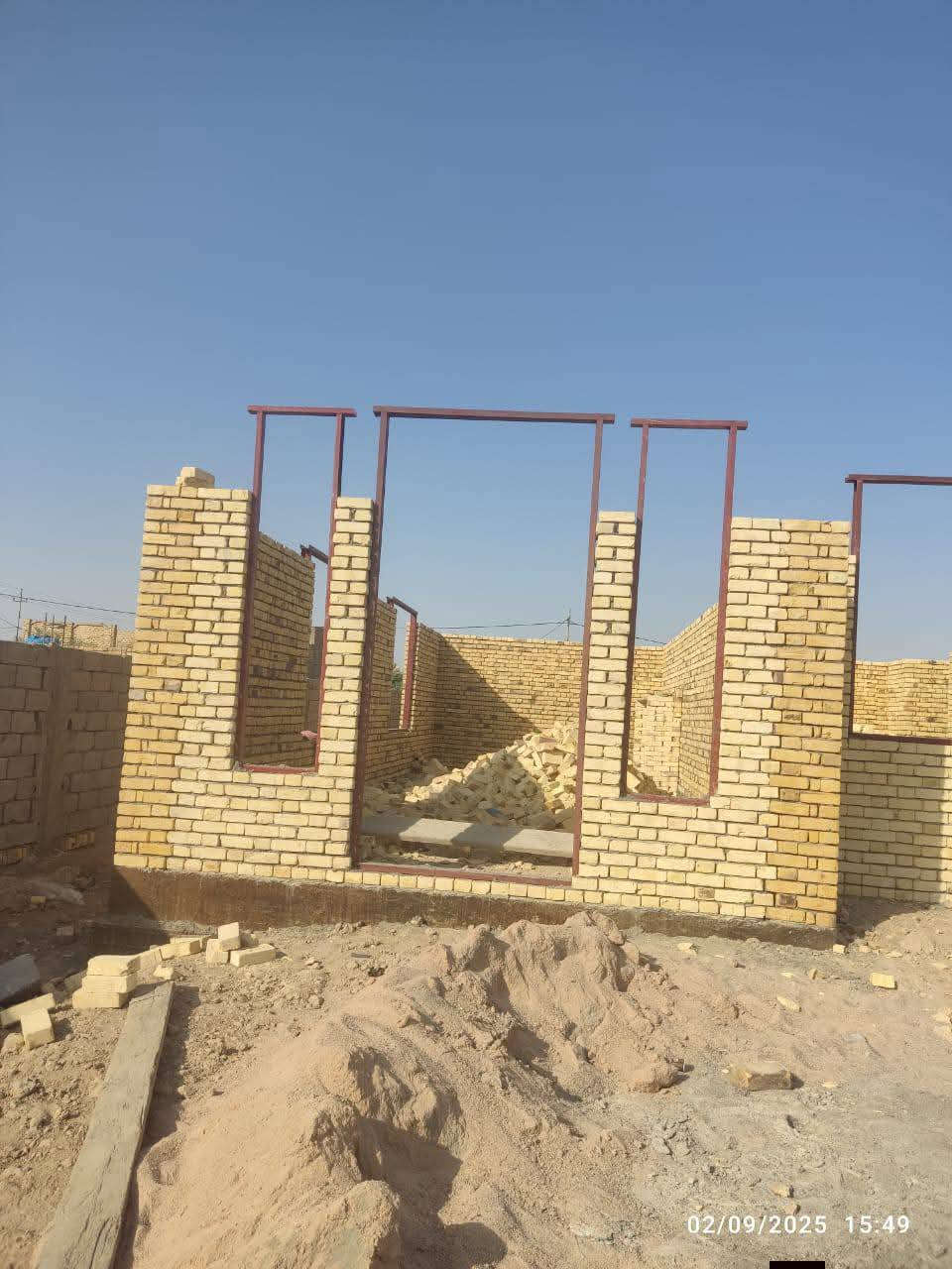 سلام عليكم خلفه بناء طابوك درجه اولى
شغل مكطوعه وبل يوميه مكان العمل ناصريه مركز سيد دخيل
***********
