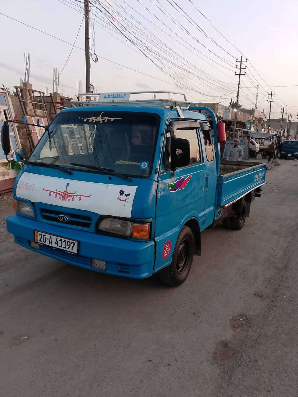 كي بنكو موديل 96 رقم ديالى الماني مشروع وطني إنكليزي مجدد 28 محرك كير اكسن جديد شاصي  مكفول رقم شاصي شعار ومثبت بل سنويه 7جنكال صدر جديد بكانه بغداد معامل باويه تخم تاير السعر 55 بيه مجال رقمي ***********
