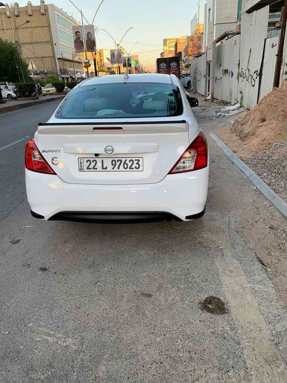نيسان سني هندي موديل 2024 ام الشباك الاسود
السيارة فول عمية 😅😅 شاشه ايباد تحكم ستيرن جهه وحده سبايدر صندوق كامره خلفية التبريد اكييد ثلج ميحتاج اذكره الشبابيك الامامية كهرباء والخلفيه جوبي فرس وسطي ارضيات حوضيه اصلي 
بيه تغليف للجام حراري ضمان سنتين السياره الحمدلله نظيفه جدا وبالعافيه على الي ياخذه بدون ضربه بدون حادث بدون صبغ بدون اي تكحيل بيه شخط يم قبغ البانزين موضح بالصور ضمان رقم اربيل باسمي 
سعر السياره 118 ورقه وبيه مجال حك الجية تجي تجيك وتشوف وترايك وين متريد
للاستفسار *********** مصطفى
