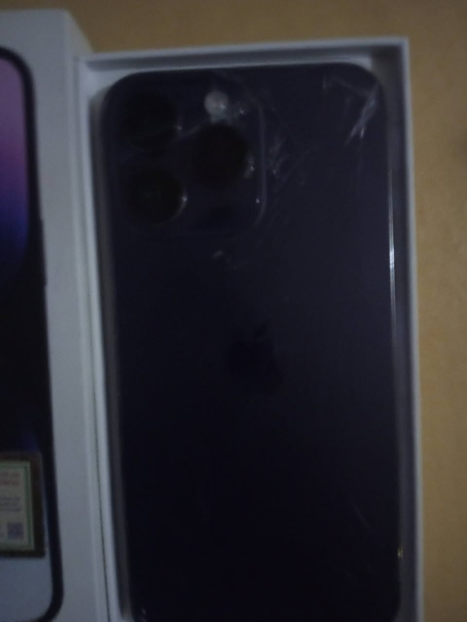 سلام عليكم كل عام وانتم بخير 

يأبه هاذه ايفون 14ابرو ماكس ذاكره 256جهاز مبادل بطاريه 100وشاشه  وضهره بي كسر الله شاهد كلهن اصليات جهاز تجي تفحصه يمي من صبح ليل من 8صبح ال 8صبح ثاني يوم اي خلل بي يرجع جهاز كل نقص مابي وجهاز مال جناي مو بيع شره   والموشراي لا يتعبني ب 500قفله جهاز تعاتب علي وكلشي شغال بي.  شاشه 3خيرات شحنه يخبل صورته كله جهاز حلو


**إذا كنت صاحب هذا الإعلان وتريد حذفه لأي سبب، رجاءا أرسل رسالة إلى الدعم الفني**