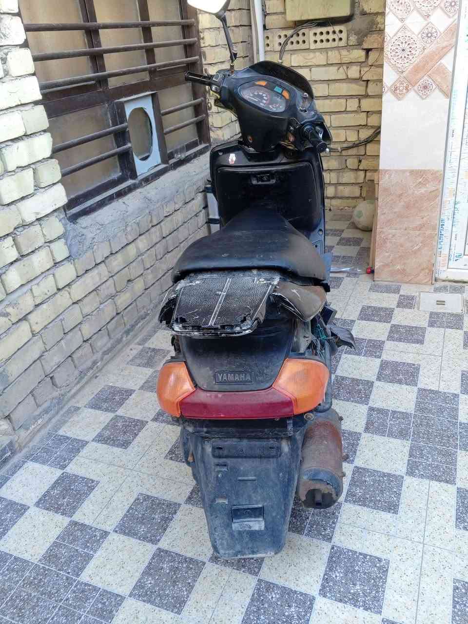 سلام عليكم دراجه فراشه للبيع اشاير اماميه خلفيه شغاله بيه خيط تبخير مكان بغداد الدوره السعر 175اواتس ***********
