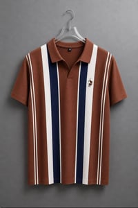 تيشيرت رجالي • ستايل عصري • مقاسات XL-4XL