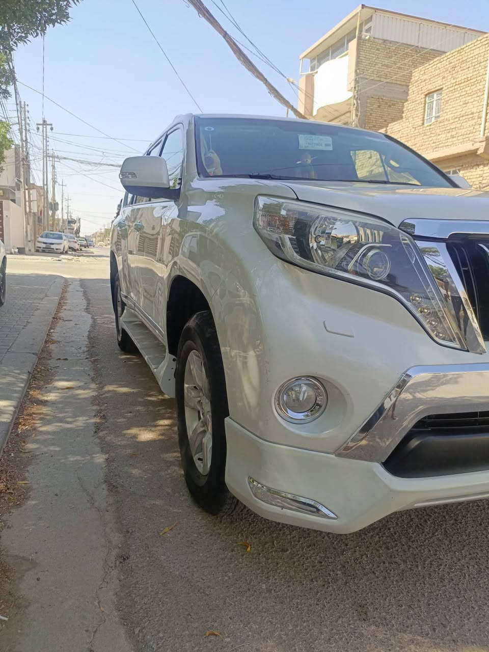 سلام عليكم ...
للبيع برادو موديل ٢٠١٤ TXl ٤ سلندر  

رقم بغداد الجديد و بأسمي 

سبير تعليك 

ماشيه ٨٦ الف حقيقي شرط الفحص

مكفوله كفالة عامة حتى الدعاميات 

السيارة مواصفات خاصة شركة الساير

لايت اسود زنون وزراك لايت 

شاشه وكامره امامي وخلفي + حساس خلفي 

كراسي كهرباء والكشنات جلد بلادي + ستيرن صاج 

كروز سرعه + ٧ ايرباكات وسستم صوت وسماعات اضافيه بالتكم . ابطانه بالبنيد بلادي 

تبريد بيانو اماي وخلفي وبقية المواصفات المعروفه

السعر ٣١٠ وبي مجال 

***********  بي واتس اب
