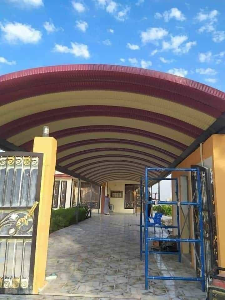 #اعلان_مجاني_دعما_لايادي_العاملة 
تعلن شركه اسوار بابل عن عمل كافه انواع الجملونات والمسقفات والهياكل الحديديه السبركشن بمختلف القياسات.  باشراف كوادر ذو خبره في العمل مع اشراف مهندس. مدني عل المواصفات المطلوبه. عملنهم في كل المحافظات العراقية الاستفسار والاتصال ***********
